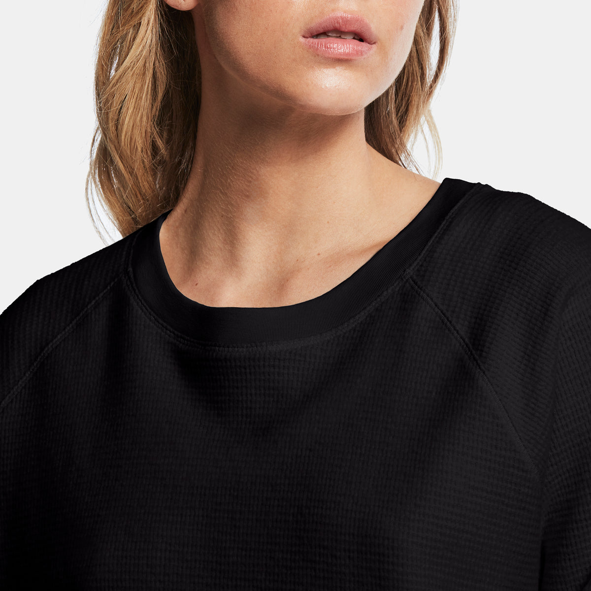 Relaxed Sweatshirt In Black | James Perse Los Angeles