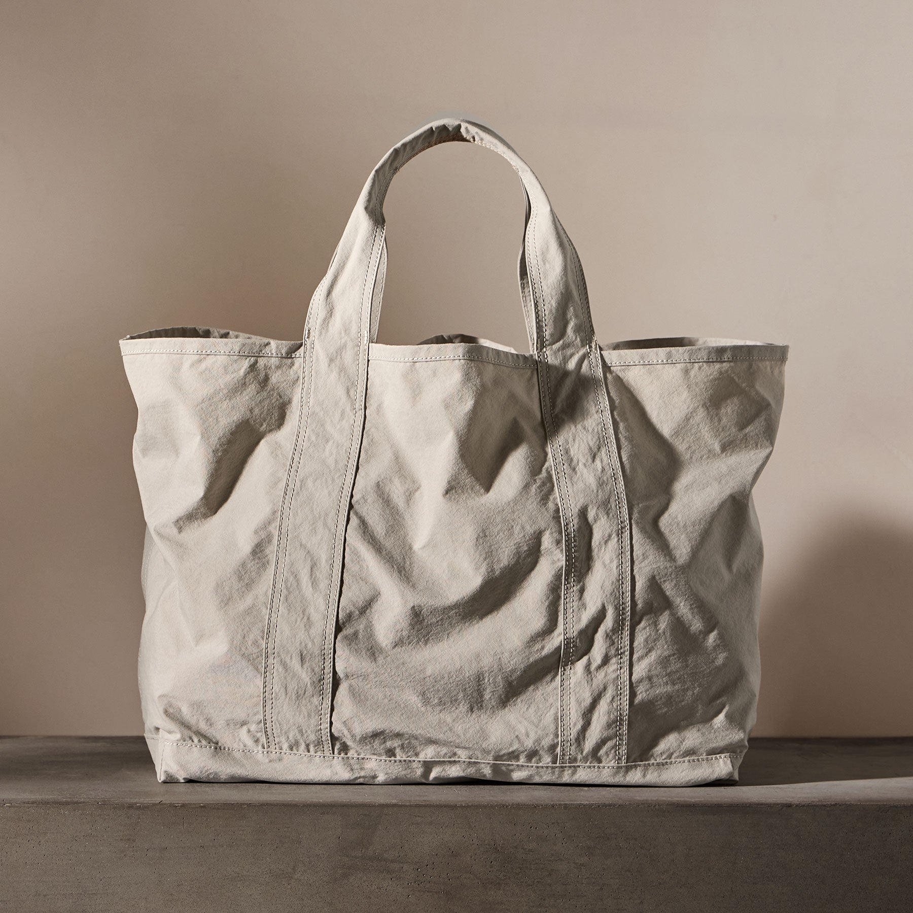 Small Matte Nylon Tote in Dapple | James Perse Los Angeles