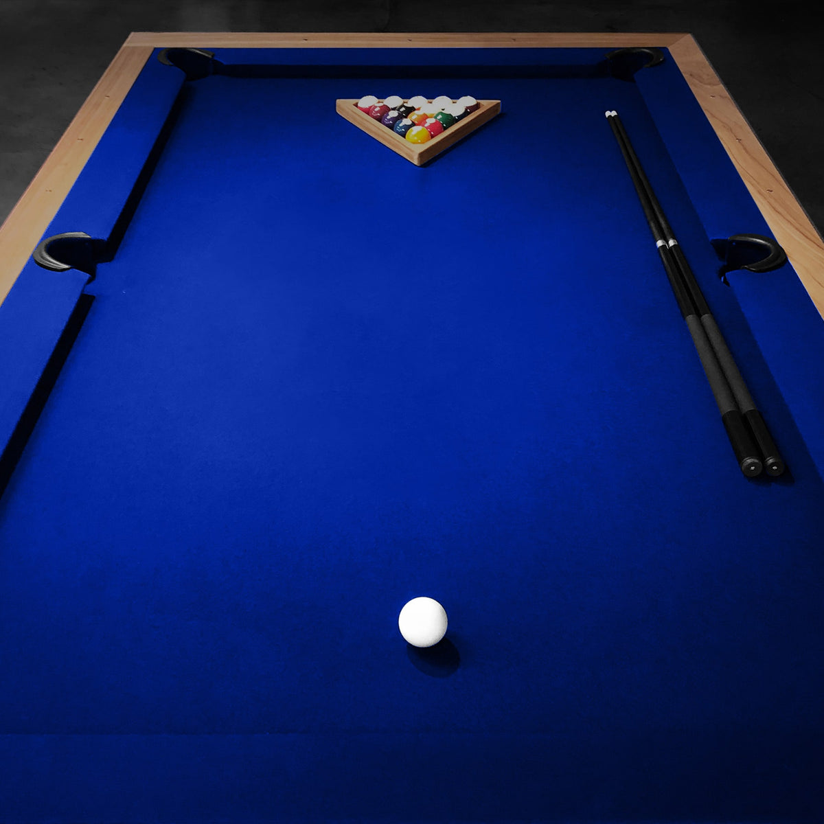 Limited Edition Pool Table in Electric Blue | James Perse Los Angeles