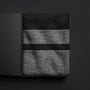 Baja Cashmere Blanket Gift Box in Black/Heather Grey | James Perse Los Angeles