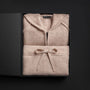 Women's Recycled Cashmere Track Jacket & Recycled Cashmere Wide Leg Pant Gift Set In Stone | James Perse Los Angeles