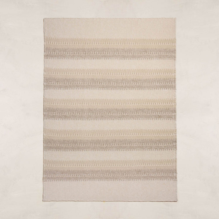 Vintage Striped Blanket in Eco Paper/Eco Albstr/Eco Birch | James Perse Los Angeles