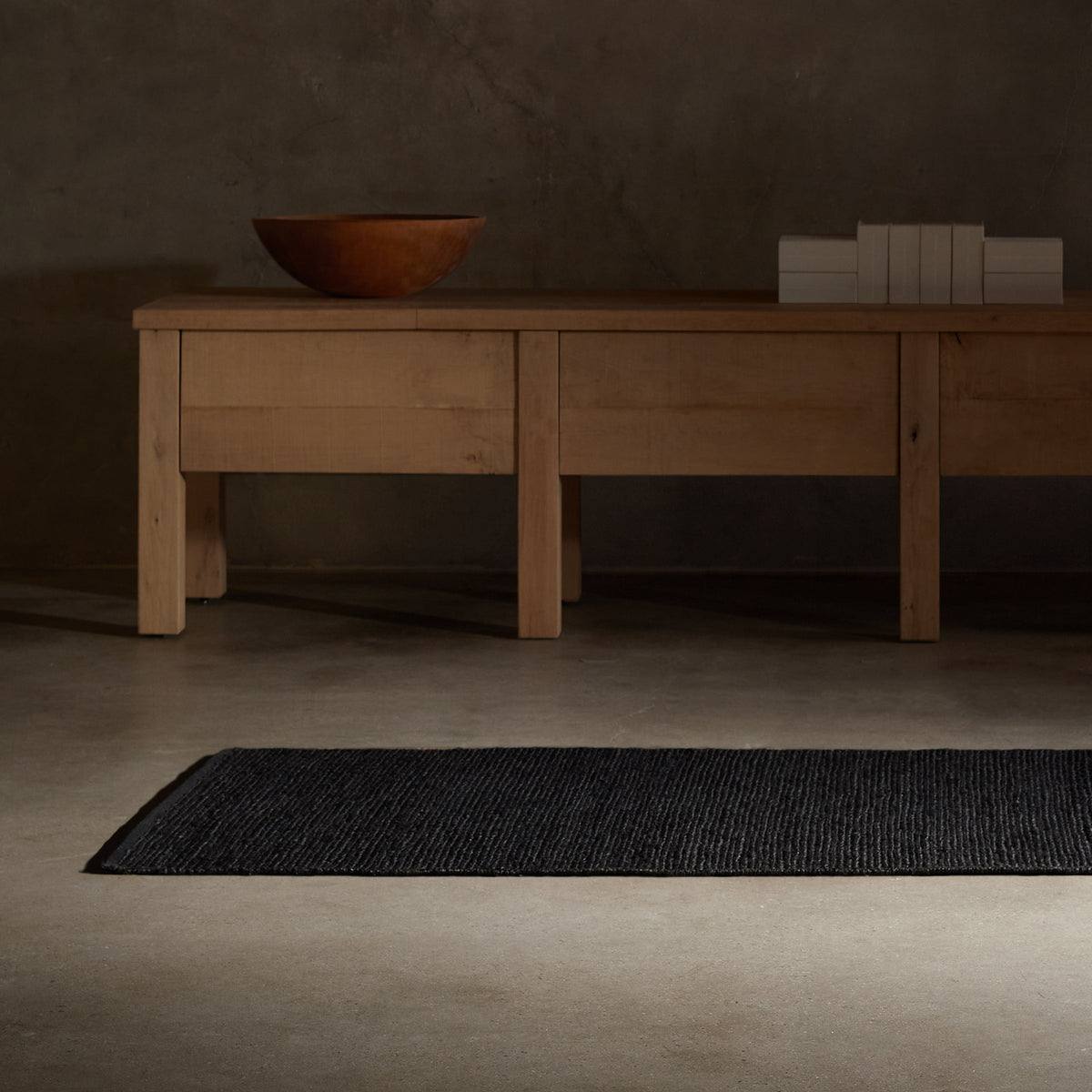 Jute Runner in Charcoal TEST | James Perse Los Angeles
