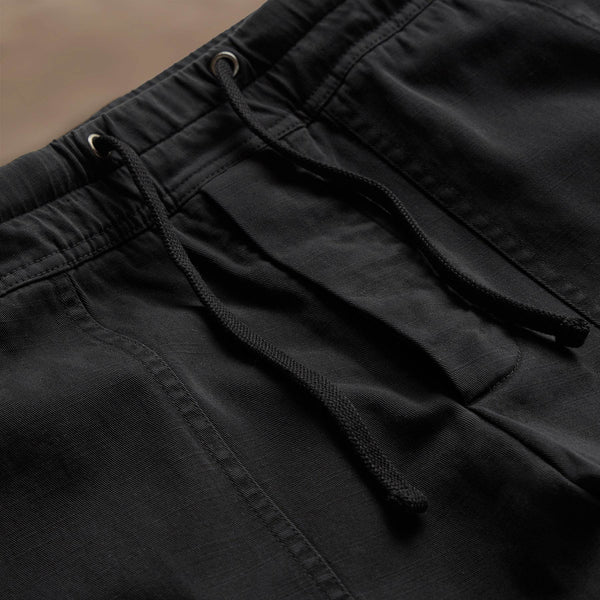 Army Cotton Slub Cargo Pant in Black Pigment | James Perse Los Angeles