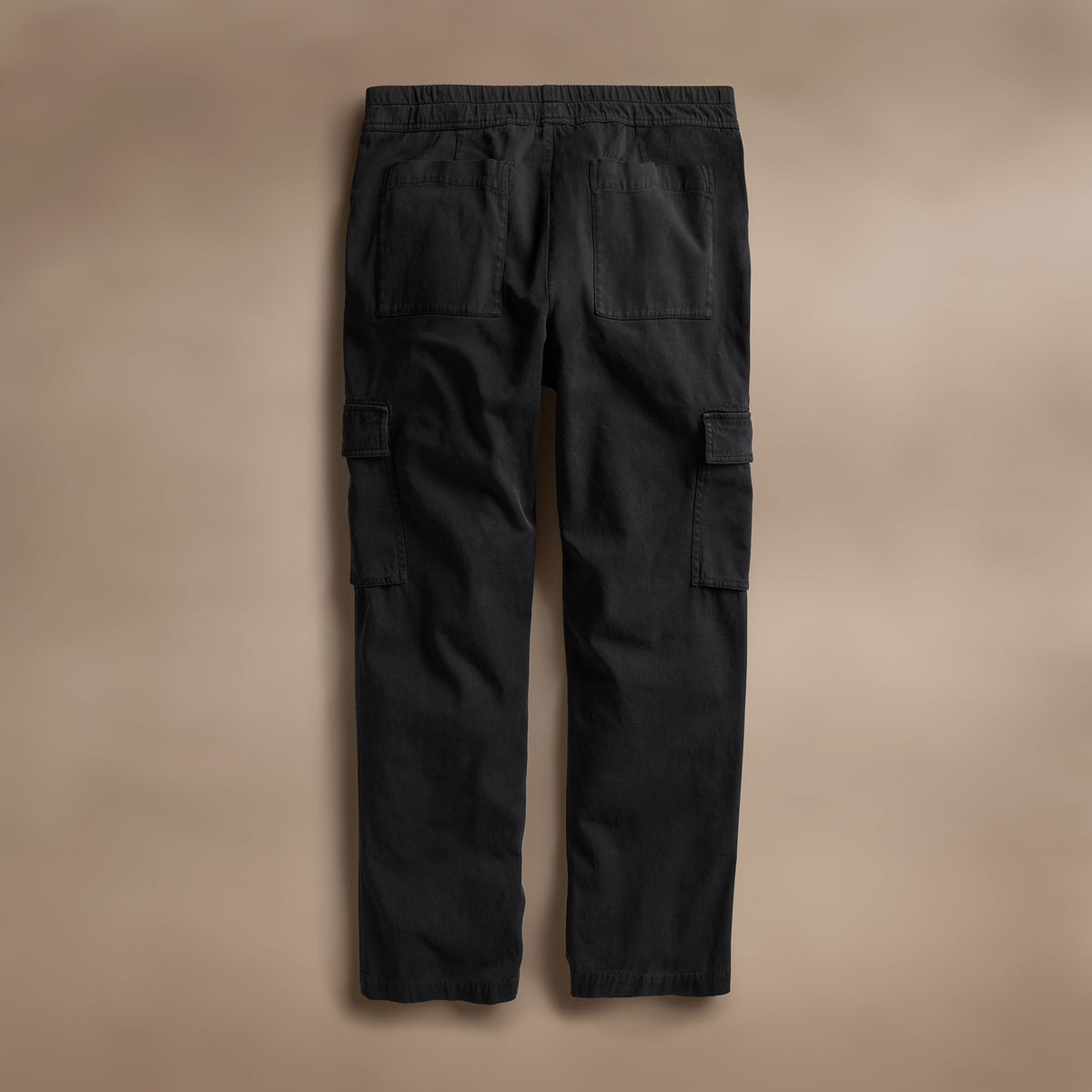 Army Cotton Slub Cargo Pant in Black Pigment | James Perse Los Angeles