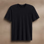 Brushed Lotus Crew in Black | James Perse Los Angeles