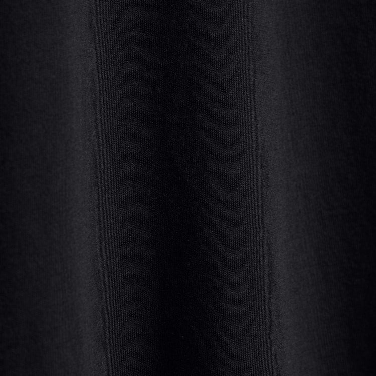 Brushed Lotus Crew in Black | James Perse Los Angeles