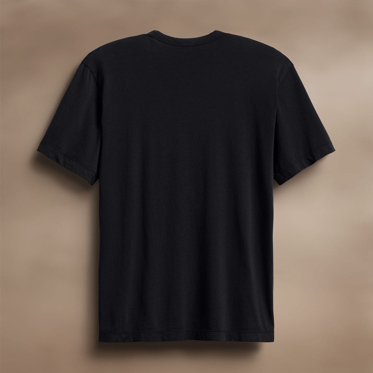 Brushed Lotus Crew in Black | James Perse Los Angeles