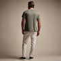 Brushed Lotus Crew in Palm | James Perse Los Angeles