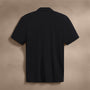 Brushed Lotus Polo in Black | James Perse Los Angeles