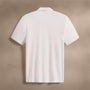 Brushed Lotus Polo in White | James Perse Los Angeles