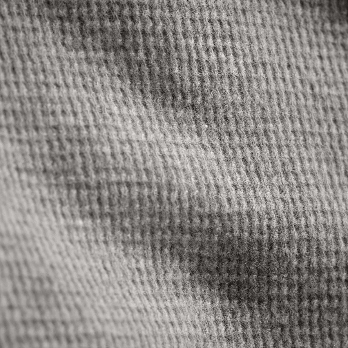 Brushed Thermal Zip Up  in Heather Grey | James Perse Los Angeles