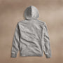 Brushed Thermal Zip Up  in Heather Grey | James Perse Los Angeles