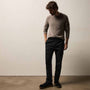Cashmere Touch Twill Trouser in Black | James Perse Los Angeles