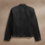 Cashmere Touch Cotton Jean Jkt in Black | James Perse Los Angeles