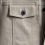 Cashmere Touch Cotton Jean Jkt in Light Tan | James Perse Los Angeles