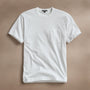 Cotton Linen Pocket Tee in White | James Perse Los Angeles