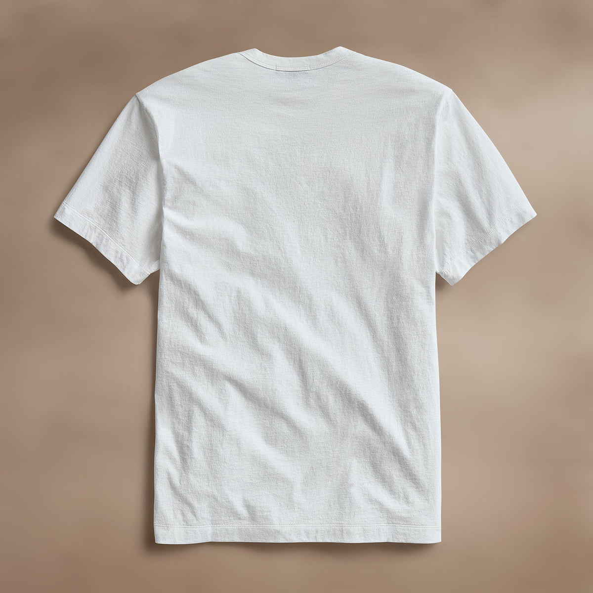 Cotton Linen Pocket Tee in White | James Perse Los Angeles