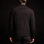 Dbl Bed Zip Cardigan in Black | James Perse Los Angeles