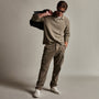 Cashmere Raglan Sweater Polo in Khaki | James Perse Los Angeles