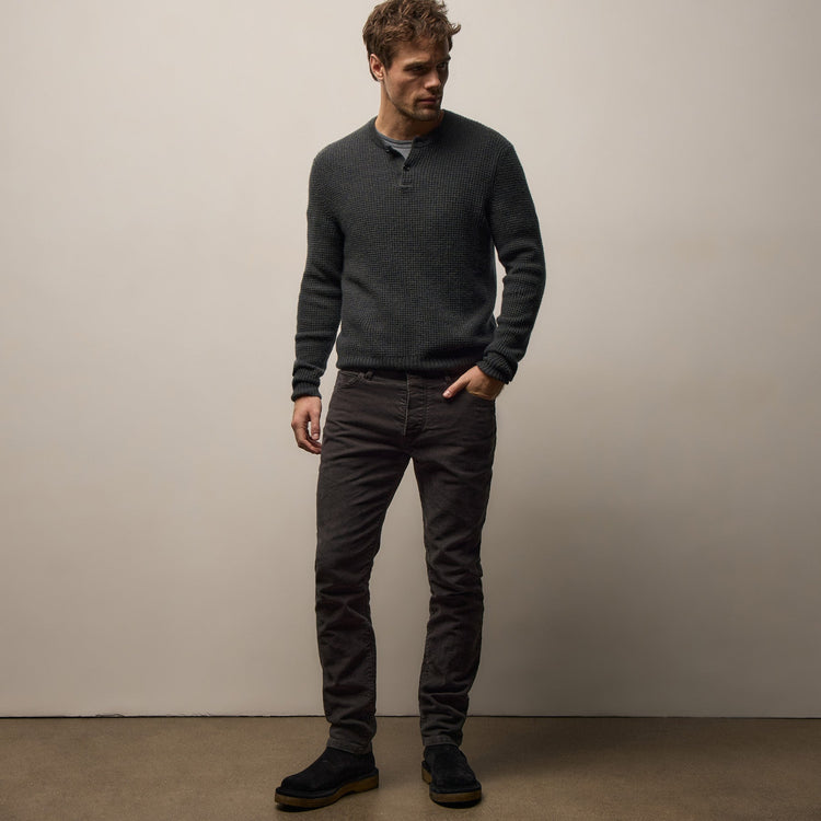 Cotton Moleskin 5 Pocket Pant in Magma Pigment | James Perse Los Angeles