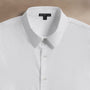 Stretch Poplin Shirt in White | James Perse Los Angeles