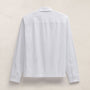 Zip Up Shirt in White | James Perse Los Angeles
