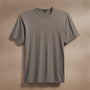Luxe Lotus Jersey Tee in Granite | James Perse Los Angeles