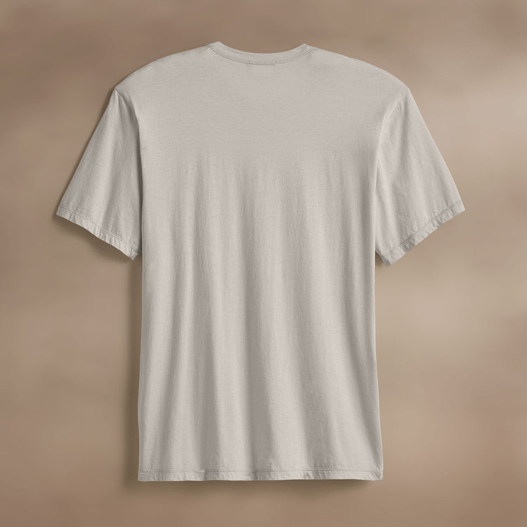 Luxe Lotus Jersey Tee in Salt | James Perse Los Angeles