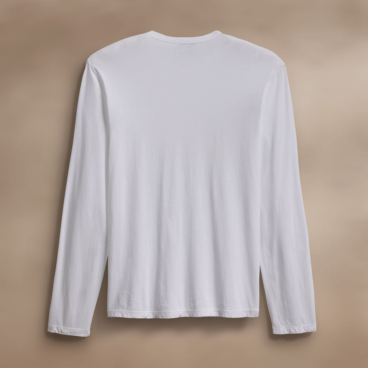 Luxe Lotus Jersey Crew in White | James Perse Los Angeles