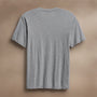 Luxe Lotus Jersey V Neck in Heather Grey | James Perse Los Angeles