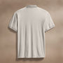 Luxe Lotus Jersey Polo in Salt | James Perse Los Angeles