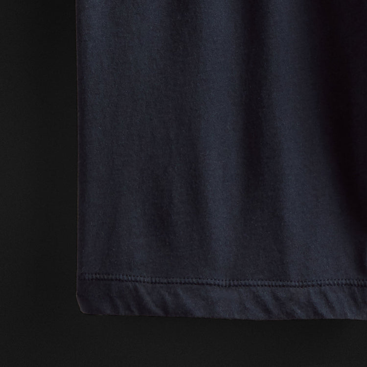 Luxe Lotus Relaxed Fit Boxer Short in French Navy | James Perse Los Angeles