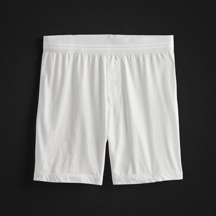 Relaxed Fit Boxer Short 3 Pack - Black/White/French Navy
