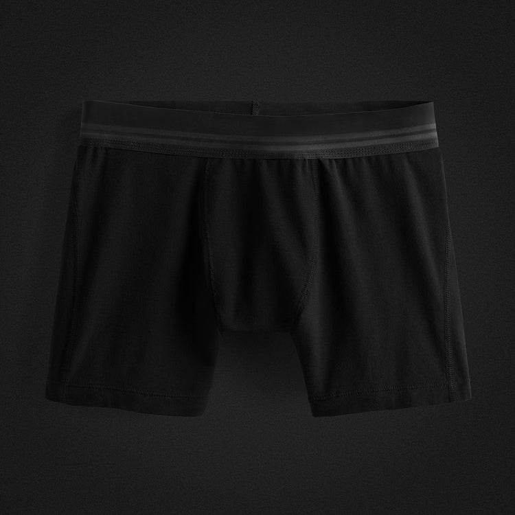 Elevated Lotus Sport Boxer Short in Black | James Perse Los Angeles