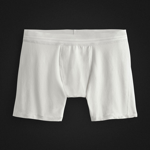 Elevated Lotus Sport Boxer Short in White | James Perse Los Angeles