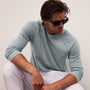 Colony Knit Crew in Baby Blue | James Perse Los Angeles