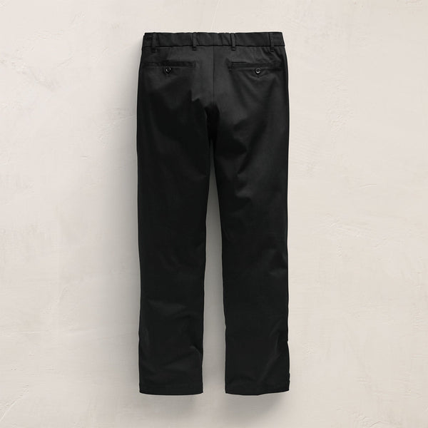 Stretch Micro Twl Golf Trouser in Black | James Perse Los Angeles