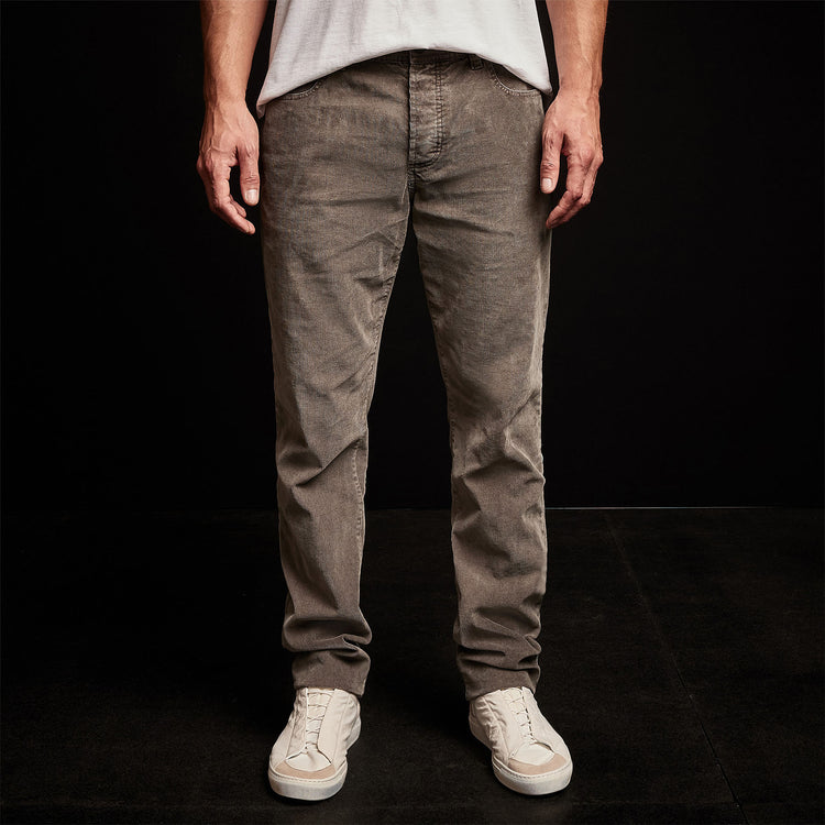 5 Pocket Corduroy Pant in Burro Pigment | James Perse Los Angeles