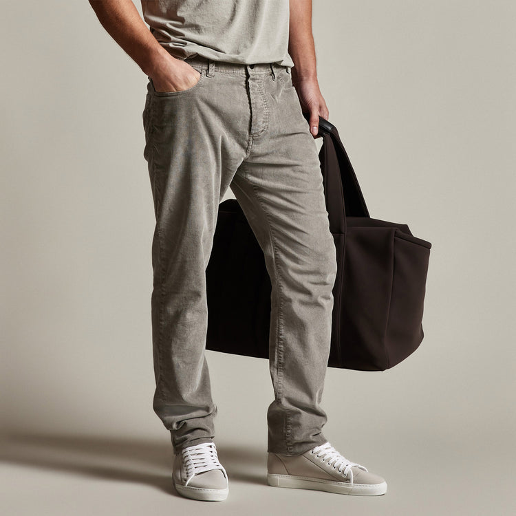 5 Pocket Corduroy Pant in Dapple Pigment | James Perse Los Angeles