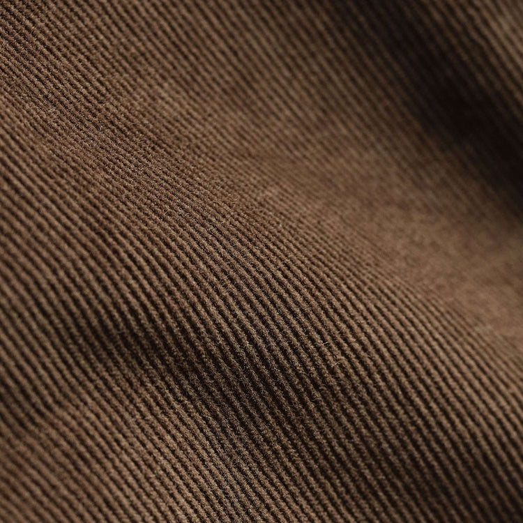 Corduroy Sherpa Jacket  in Umber Pigment | James Perse Los Angeles