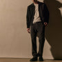 Herringbone Twill Trouser in Magma Pigment | James Perse Los Angeles