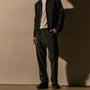 Herringbone Twill Trouser in Magma Pigment | James Perse Los Angeles