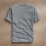 Short Sleeve Crew Neck in Heather Grey | James Perse Los Angeles