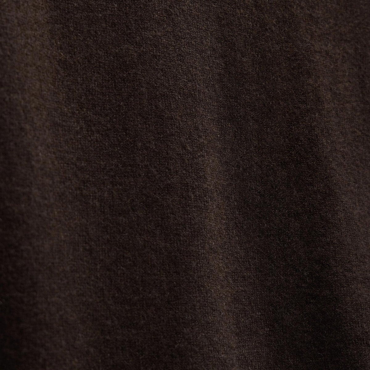 Italian Spun Cashmere Crewneck in Kona/Black | James Perse Los Angeles