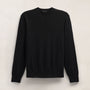 Italian Spun Cashmere Sweater in Black | James Perse Los Angeles