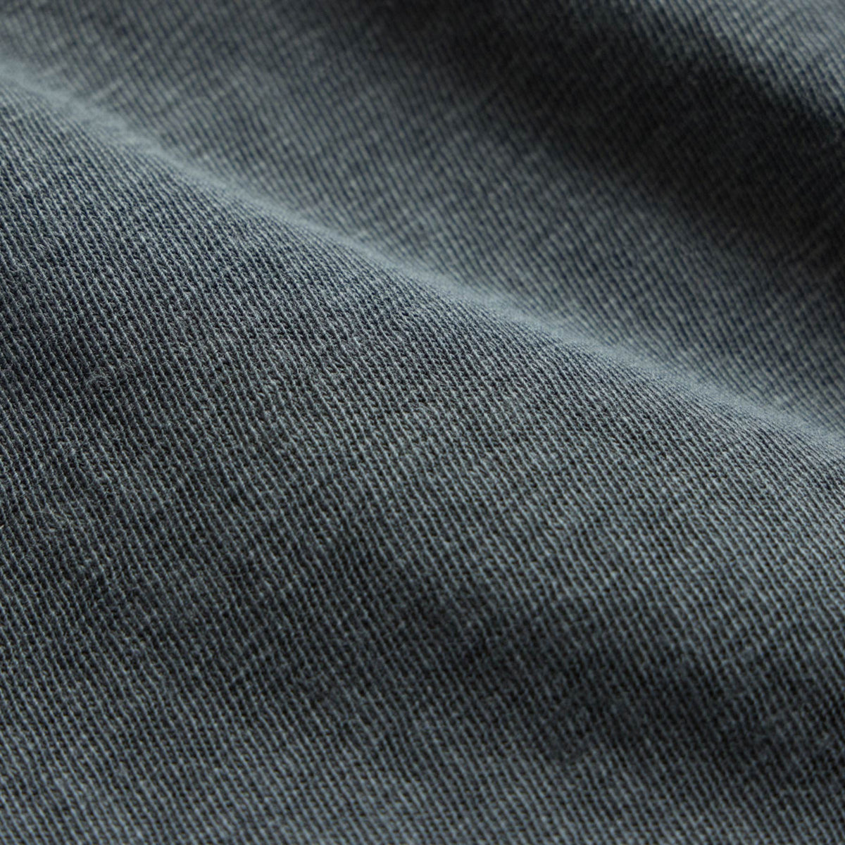 Slub Jersey Short Sleeve Crew in Asphalt Pigment | James Perse Los Angeles