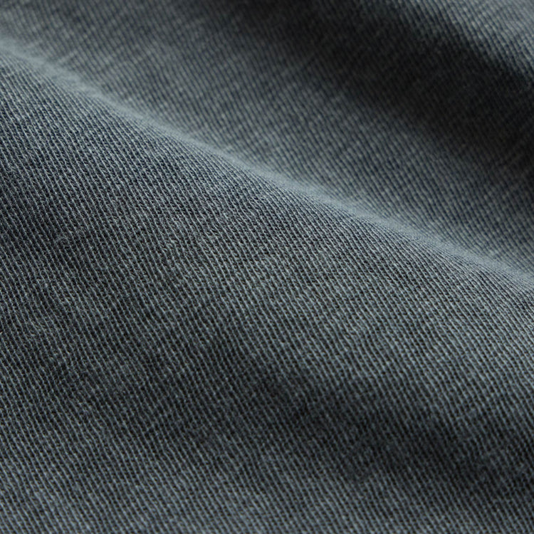 Slub Jersey Short Sleeve Crew in Asphalt Pigment | James Perse Los Angeles