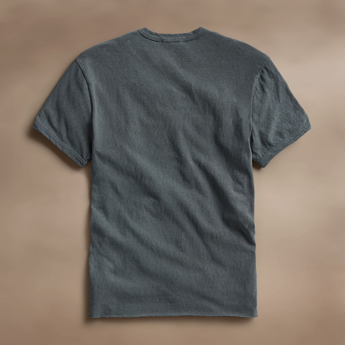 Slub Jersey Short Sleeve Crew in Asphalt Pigment | James Perse Los Angeles