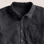 Lightweight Linen Shirt in Magma Pigment | James Perse Los Angeles